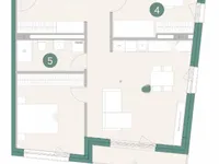 Недвижимость Квартира 3-комн Ново Дравле: 7