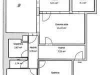 Недвижимость Квартира, 3-комнатная Новое Чернуче: 2