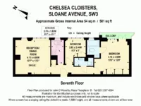 Недвижимость Chelsea Cloisters, Sloane Avenue: 4