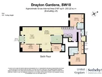 Недвижимость The Penthouse, Drayton Court, Drayton Gardens, Chelsea SW10, London: 23
