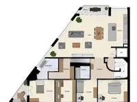 Недвижимость Duplex 8 rooms: 11