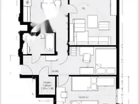 Недвижимость Трехкомнатная квартира Копер: 2