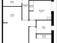 Недвижимость Cozy apartment with parking and storage in Forn: 12