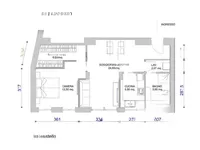 Недвижимость Трёхкомнатная квартира в центре: 1