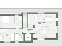Недвижимость Attic flat 4 rooms: 4