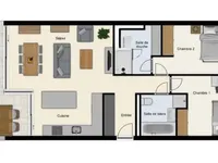 Недвижимость Apartment 4 rooms: 2