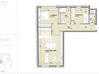 Недвижимость Apartment 2 bedrooms for sale in Mondorf-Les-Bains: 2