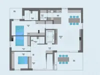 Недвижимость Four-room penthouse in Izola: 8