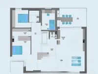 Недвижимость Four-room penthouse Isola: 8