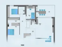 Недвижимость Four-room penthouse Isola: 9