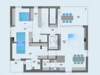 Недвижимость Four-room apartment Isola Residence Momento: 17