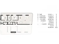 Недвижимость Three-room apartment in Ičići: 2
