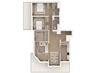 Недвижимость Apartment Monaco, La Rousse: 12