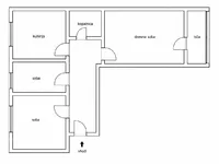 Недвижимость Three-room apartment Shishka: 3