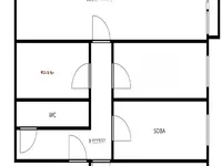 Недвижимость Three-room apartment Shishka: 12
