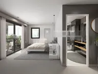 Недвижимость Newly built three-bedroom apartment with terrace in residential area: 4
