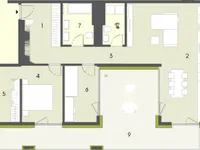 Недвижимость Трехкомнатная Квартира Бежиград: 44