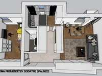 Недвижимость Apartment, 2 rooms, Bežigrad: 12