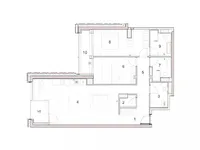Недвижимость Three-room apartment, Bežigrad: 19