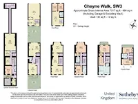 Недвижимость Cheyne Walk, Chelsea: 21