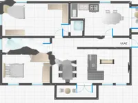 Недвижимость Трехкомнатная квартира в центре: 1