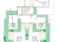 Недвижимость Трёхкомнатная квартира в центре Опатии: 20