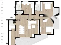 Недвижимость Трехкомнатная квартира Центр: 1