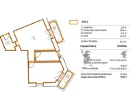 Недвижимость Двухкомнатная квартира, Центр: 4