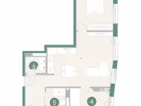 Недвижимость Трёхкомнатная квартира на Шлосаревой улице: 3