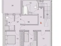 Недвижимость Квартира, 4 комнаты, Йежица: 2