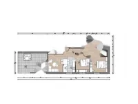 Недвижимость Трёхкомнатная квартира в центре: 3