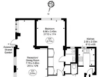 Недвижимость Kings Court South, Chelsea Manor Gardens: 13