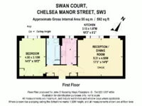 Недвижимость Swan Court, Chelsea Manor Street: 9