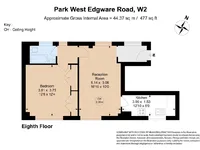 Недвижимость Park West, Nr. Marble Arch, Hyde Park Estate: 25