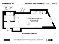 Недвижимость Strata Building, Elephant & Castle: 13