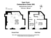 Недвижимость Swan Court, Chelsea Manor Street: 13