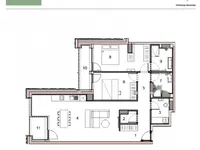 Недвижимость Квартира, 3-комнатная, Ново Любляна Бежиград: 18