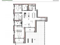 Недвижимость Квартира, 4 комнаты, Бежиград: 15