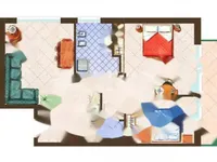 Недвижимость Apartment Monaco, La Rousse: 12