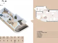 Недвижимость Двухкомнатная квартира Волоско: 8