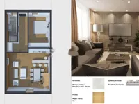 Недвижимость Трехкомнатная квартира Волоско: 13