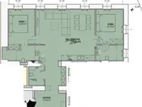 Недвижимость Трёхкомнатная квартира Центр: 14