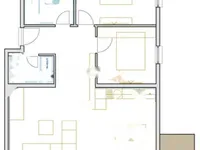 Недвижимость Трехкомнатная квартира Волоsko: 17