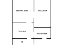 Недвижимость Двухкомнатная Квартира Рожна Долина: 9
