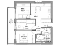 Недвижимость Квартира 4-к Новая Ежица: 1