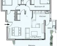 Недвижимость 2 Bedroom Apartment For Sale in Potamos Germasogeia, Limassol: 11