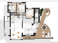 Недвижимость Apartment Monaco, La Rousse: 22