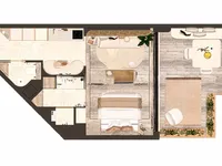 Недвижимость Apartment Monaco, La Rousse: 11