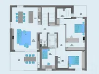 Недвижимость Четырёхкомнатный пентхаус с видом на море в Исола: 9