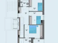 Недвижимость Четырёхкомнатная квартира-дуплекс в Изоле: 10